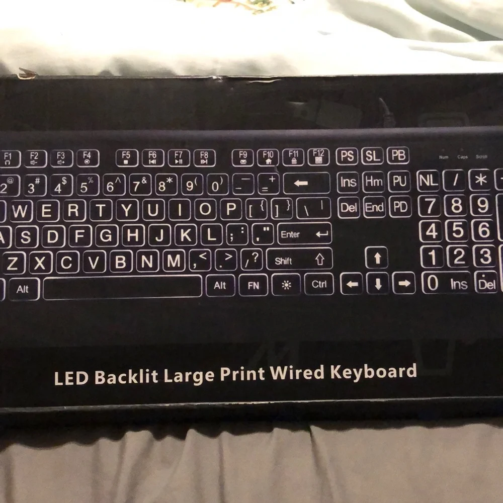 Light- up keyboard 🎹